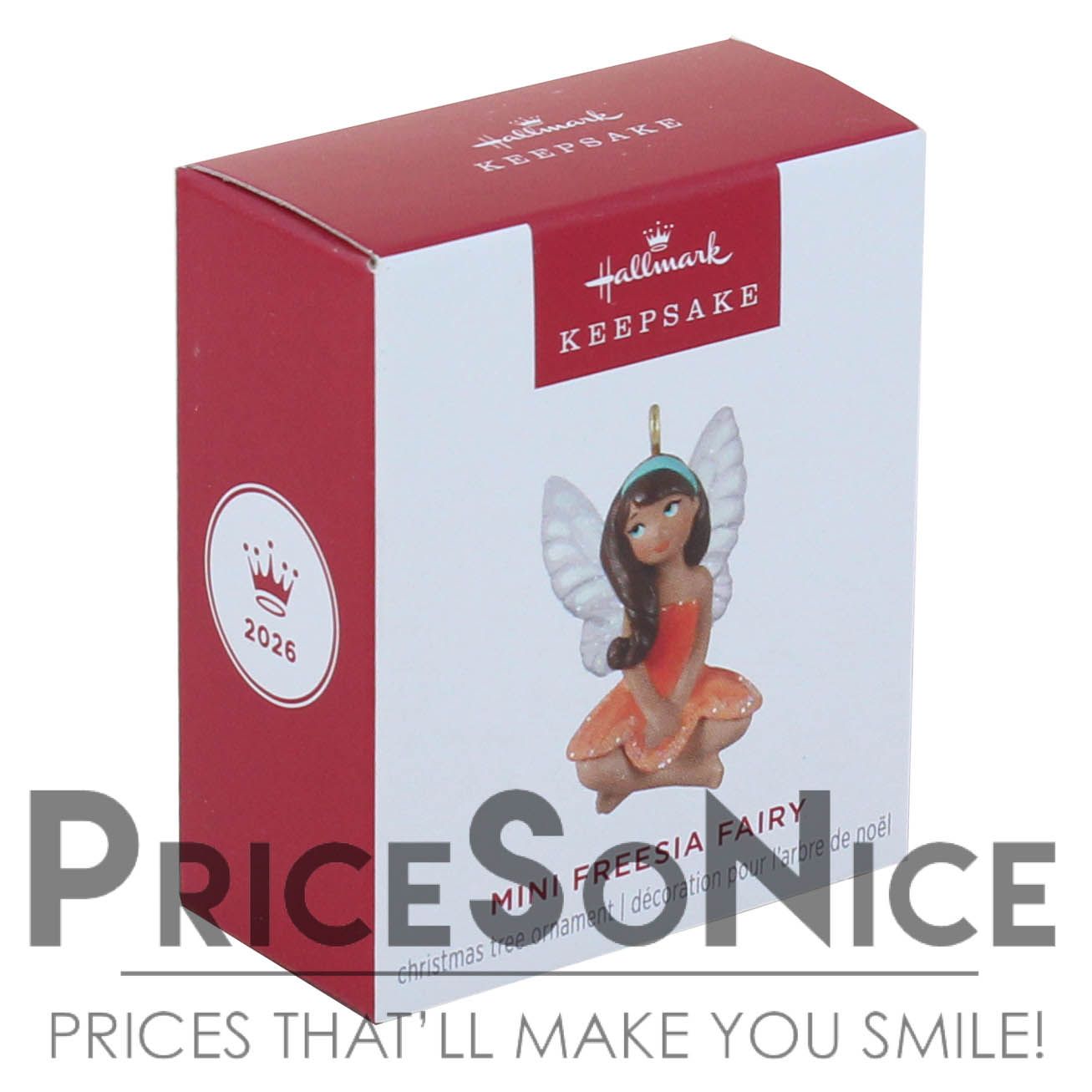 Hallmark Keepsake 2026 Mini Freesia Fairy Ornament, 1"