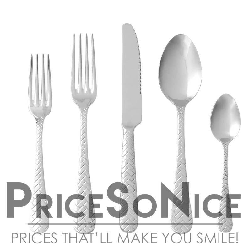 Sabre Nata 5-Piece Flatware Set MSRP $90