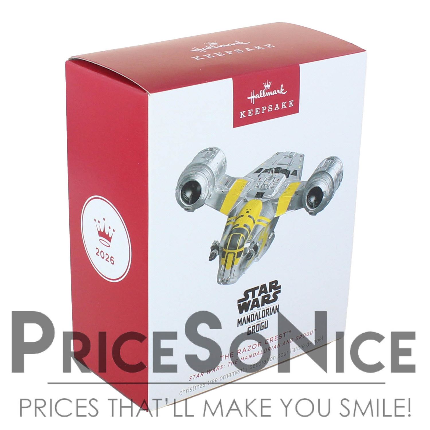 Hallmark Keepsake 2026 Star Wars: The Mandalorian and Grogu Razor Crest Ornament