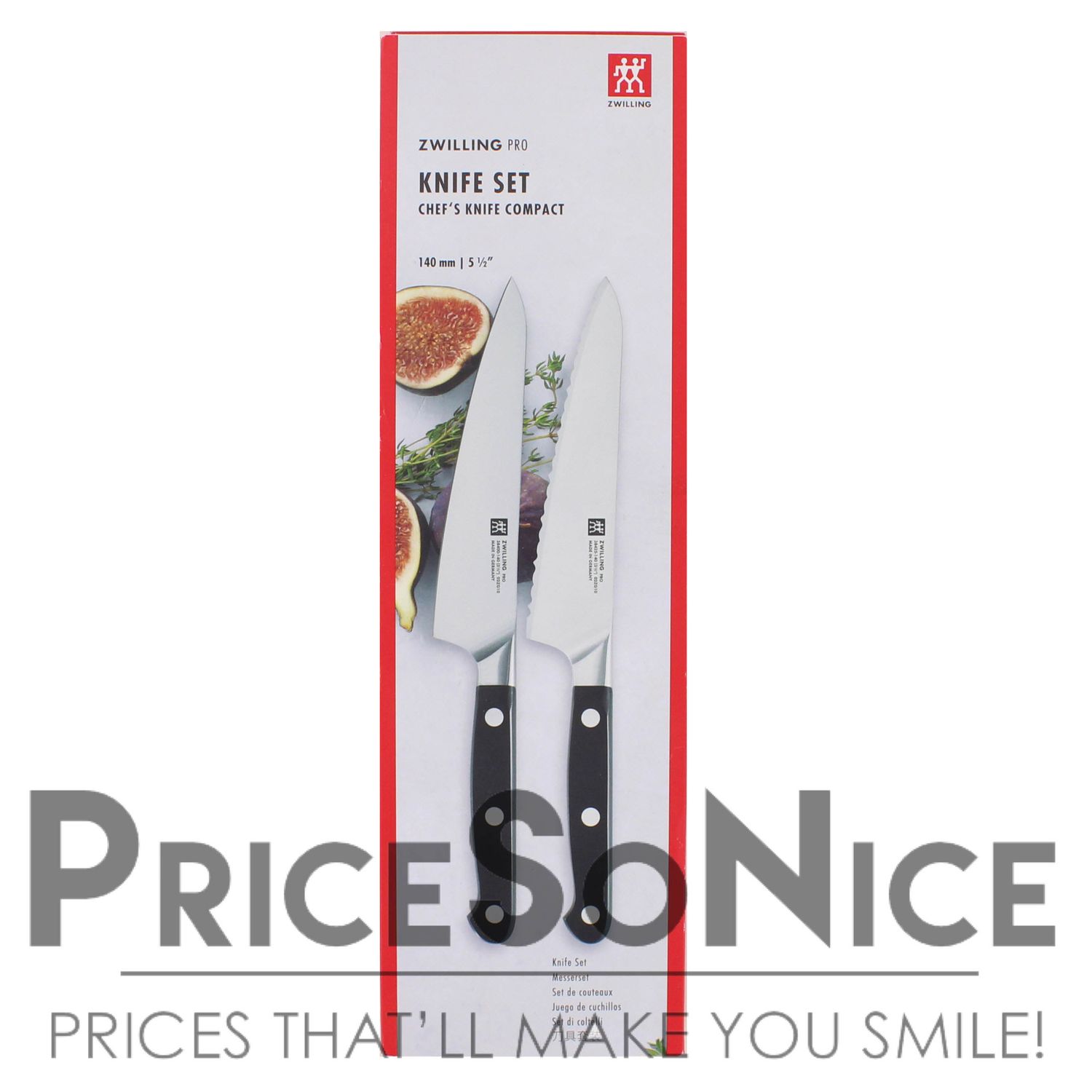 Zwilling Pro Prep Knives, Set of 2, MSRP $288