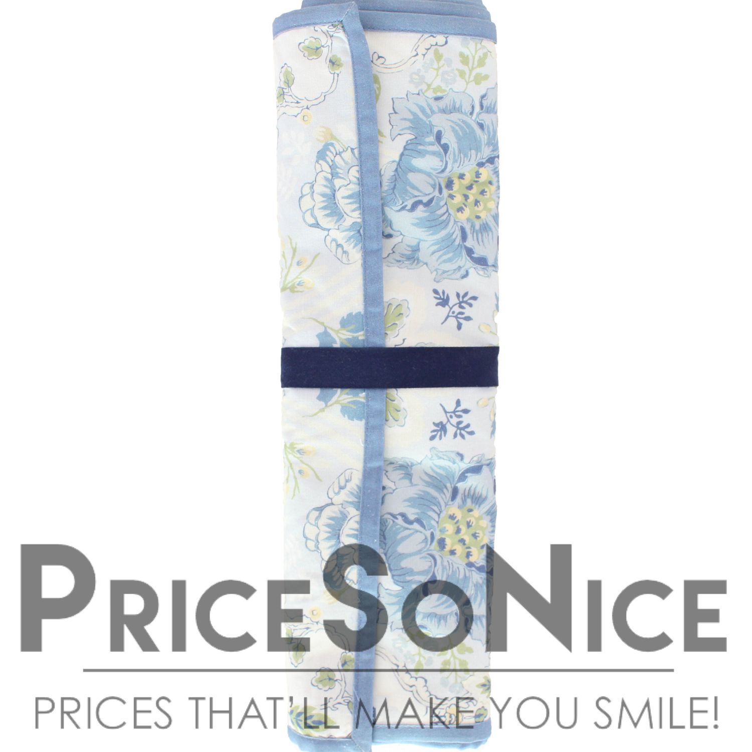 Pottery Barn Kravet Arboretum, Blue/Green, 18"x108' Table Runner MSRP $129