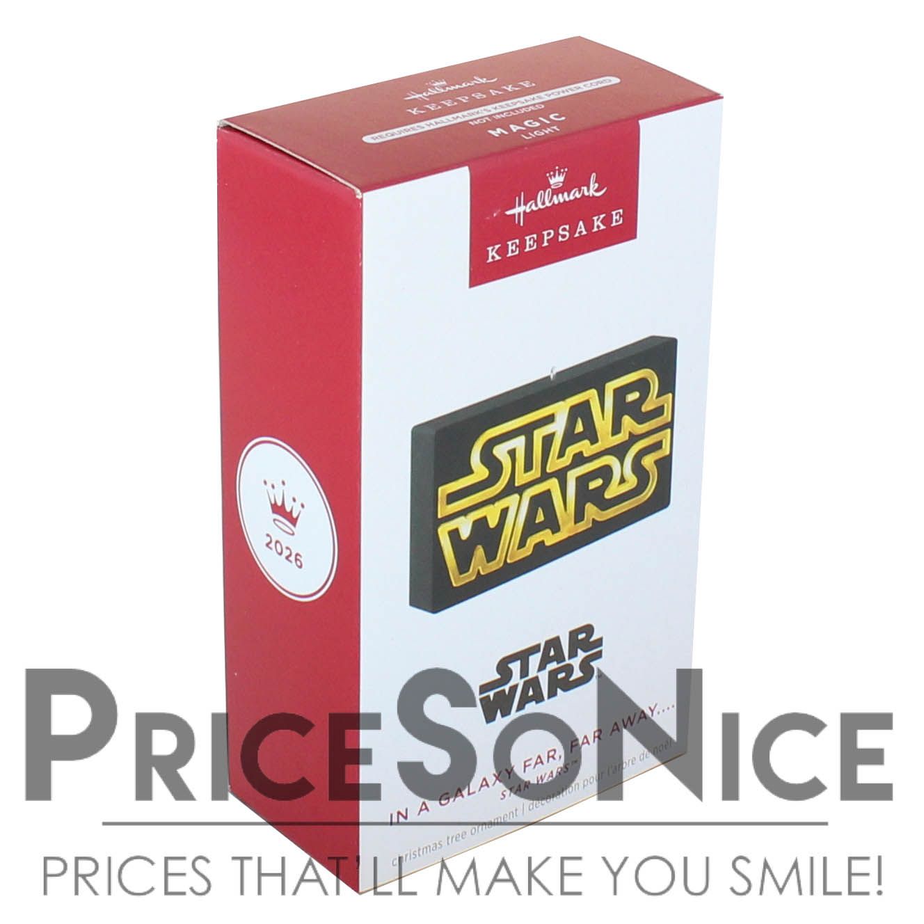 Hallmark Keepsake 2026 Star Wars In a Galaxy Far, Far Away Ornament With Light