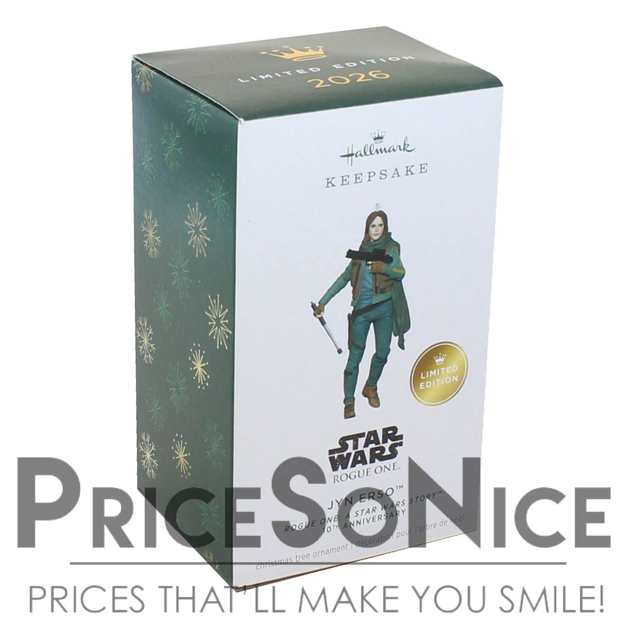 Hallmark Keepsake 2026 Rogue One: A Star Wars Story 10th Anniversary Jyn Erso Ornament LIMITED EDITION