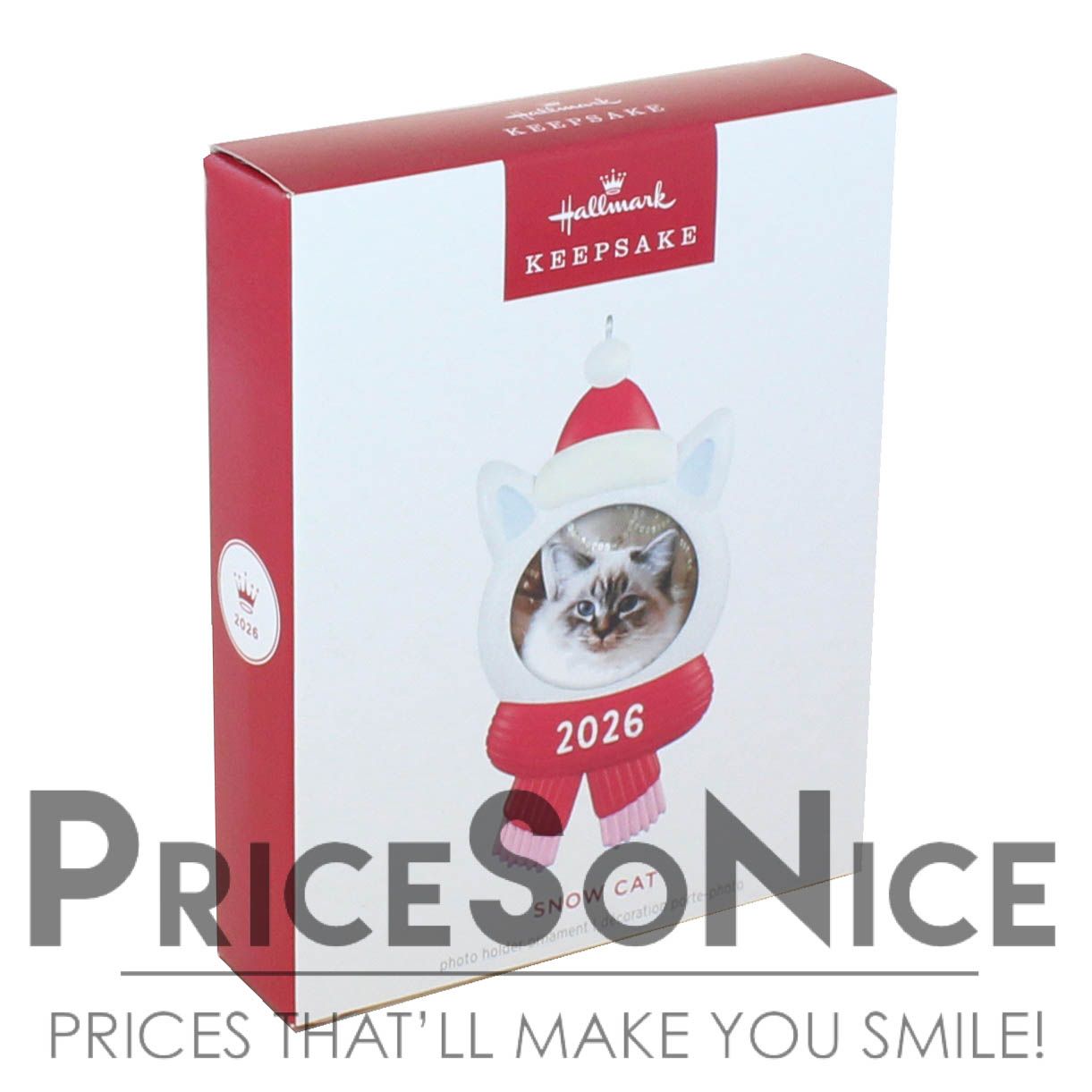 Hallmark Keepsake 2026 Snow Cat Photo Frame Ornament