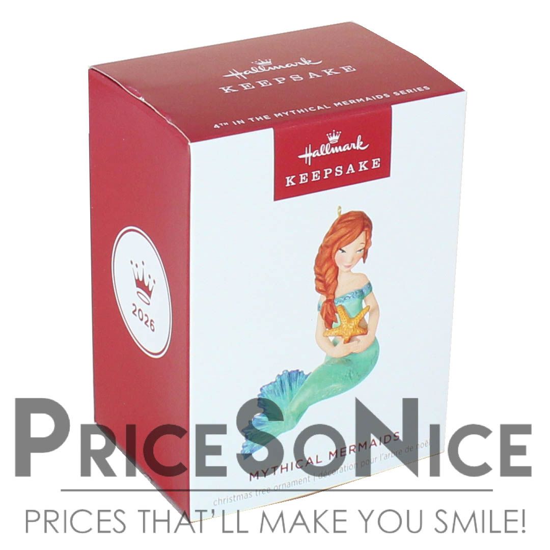 Hallmark Keepsake 2026 Mythical Mermaids (4th in Series) Ornament