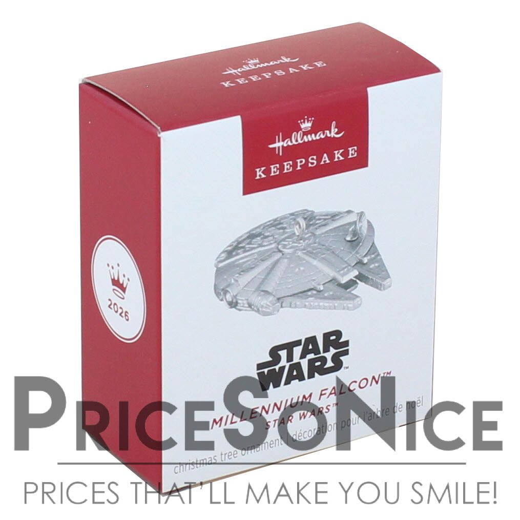 Hallmark Keepsake 2026 Mini Star Wars Millennium Falcon, 0.5" Ornament
