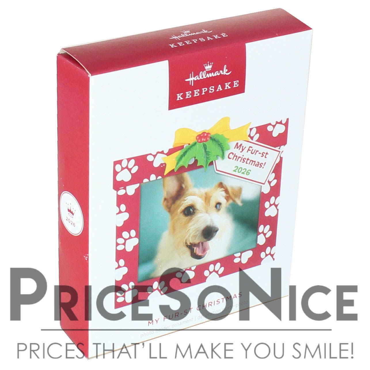Hallmark Keepsake 2026 My Fur-st Christmas Photo Frame Ornament