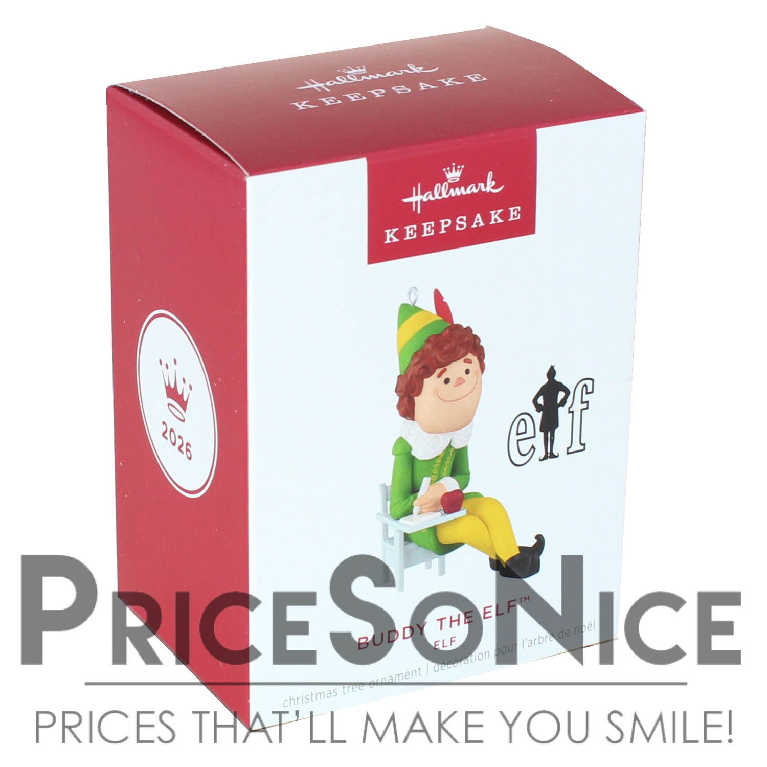 Hallmark Keepsake 2026 Elf Buddy the Elf Ornament