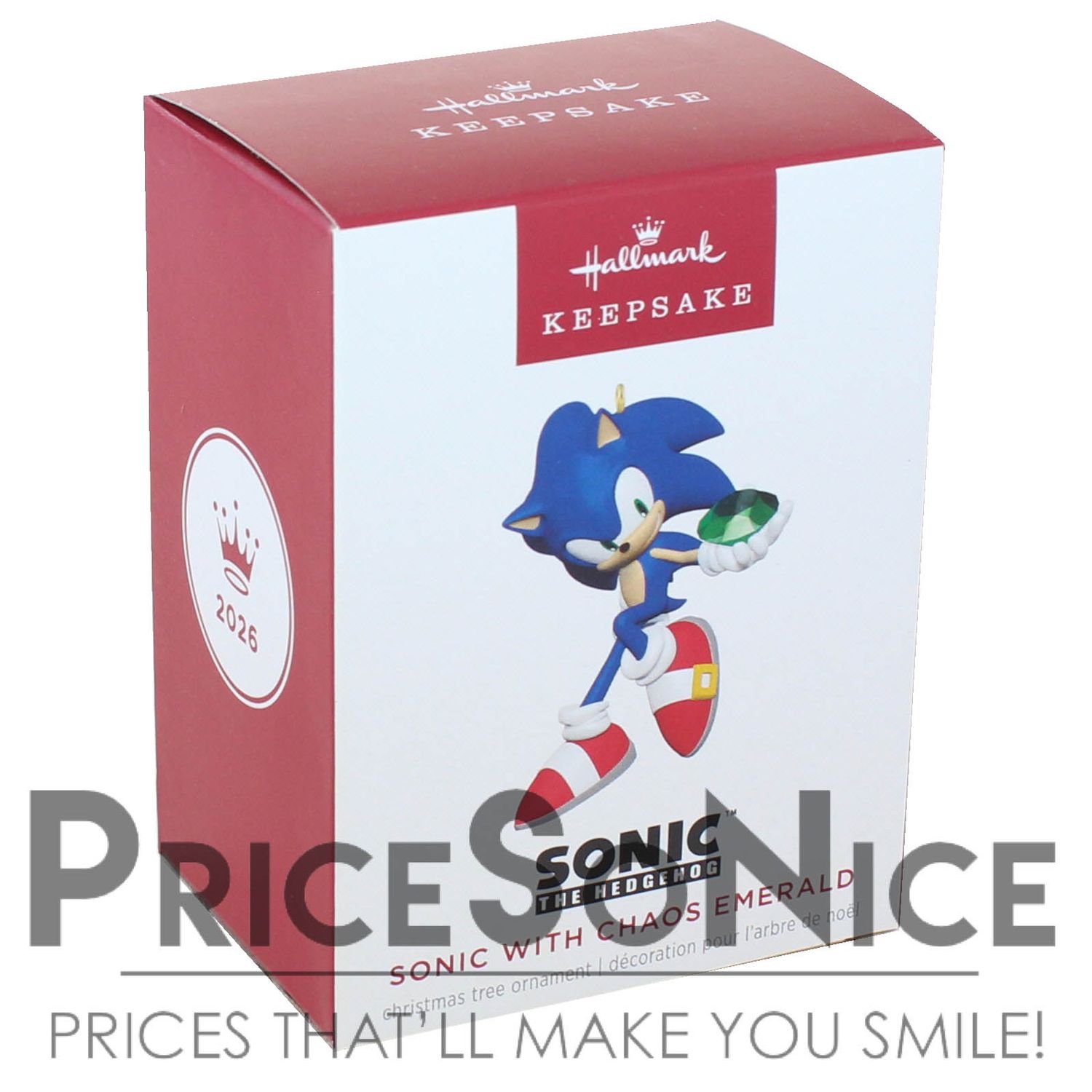 Hallmark Keepsake 2026 Sonic the Hedgehog Sonic With Chaos Emerald Ornament