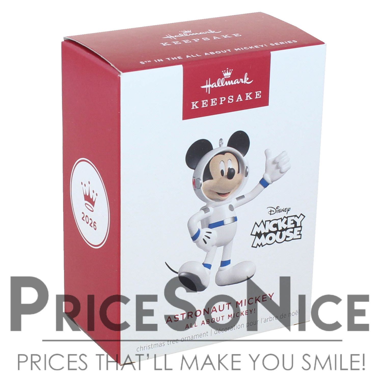 Hallmark Keepsake 2026 Disney All About Mickey! Astronaut Mickey Ornament