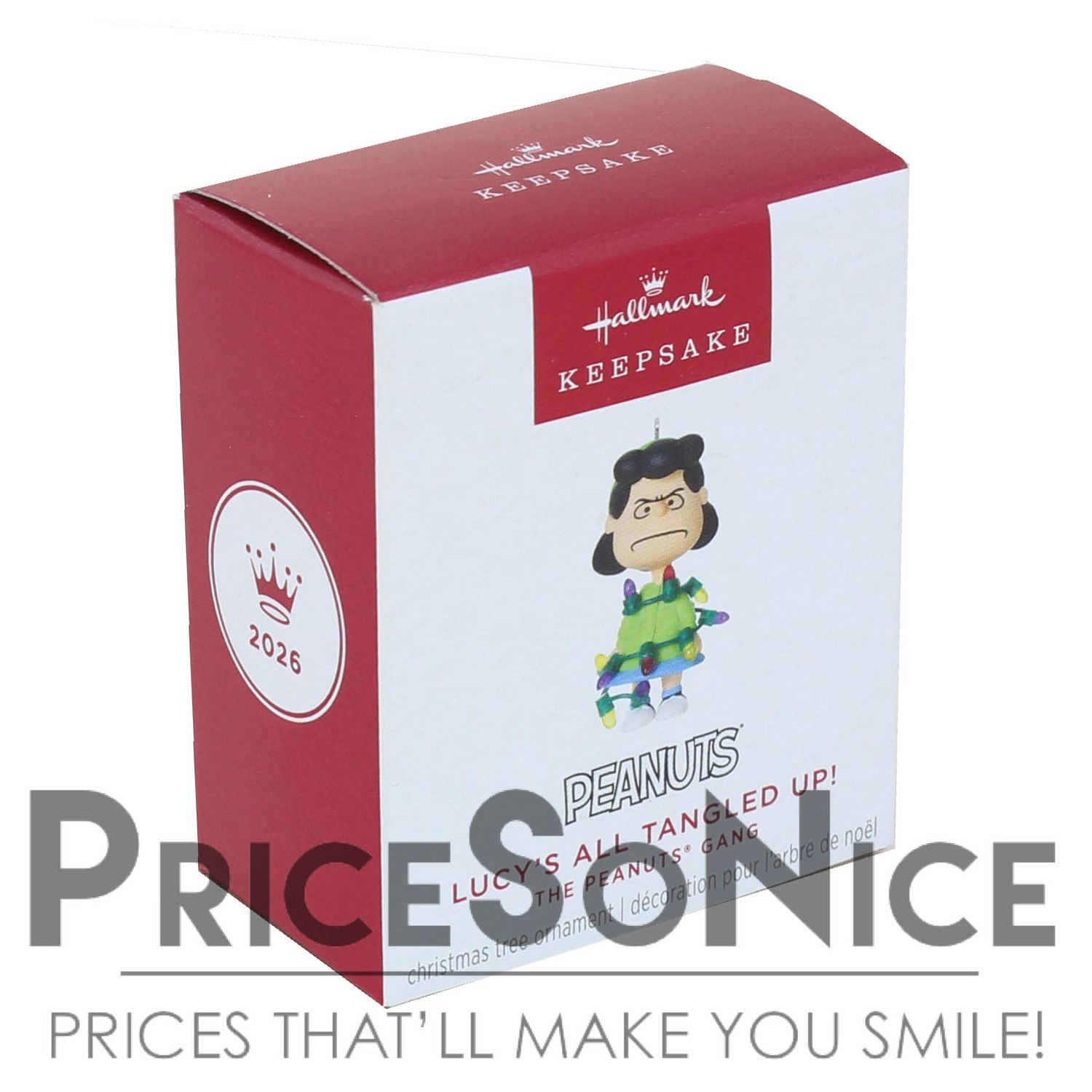 Hallmark Keepsake 2026 The Peanuts Gang Lucy's All Tangled Up! Ornament