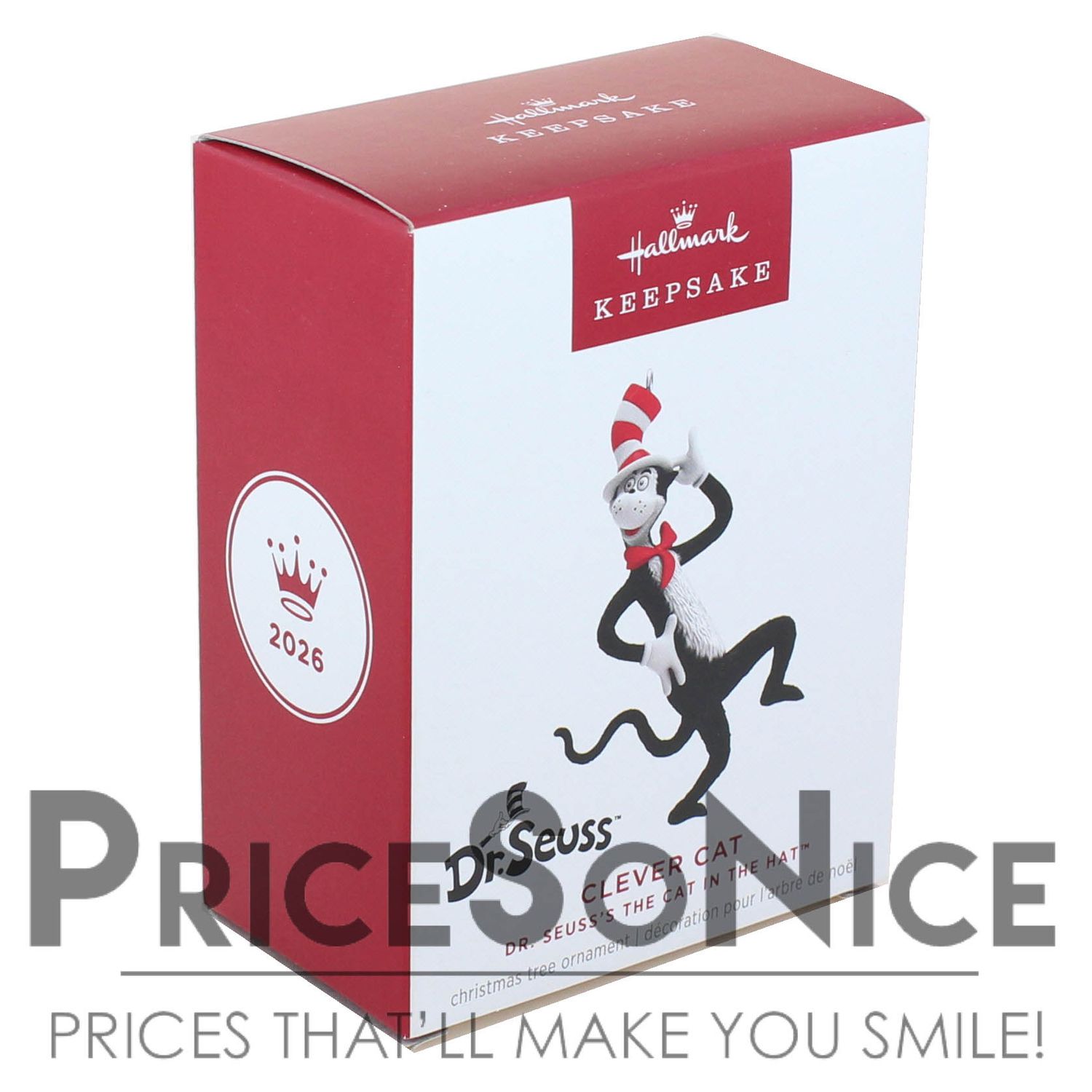 Hallmark Keepsake 2026 Dr. Seuss's The Cat in the Hat Clever Cat Ornament