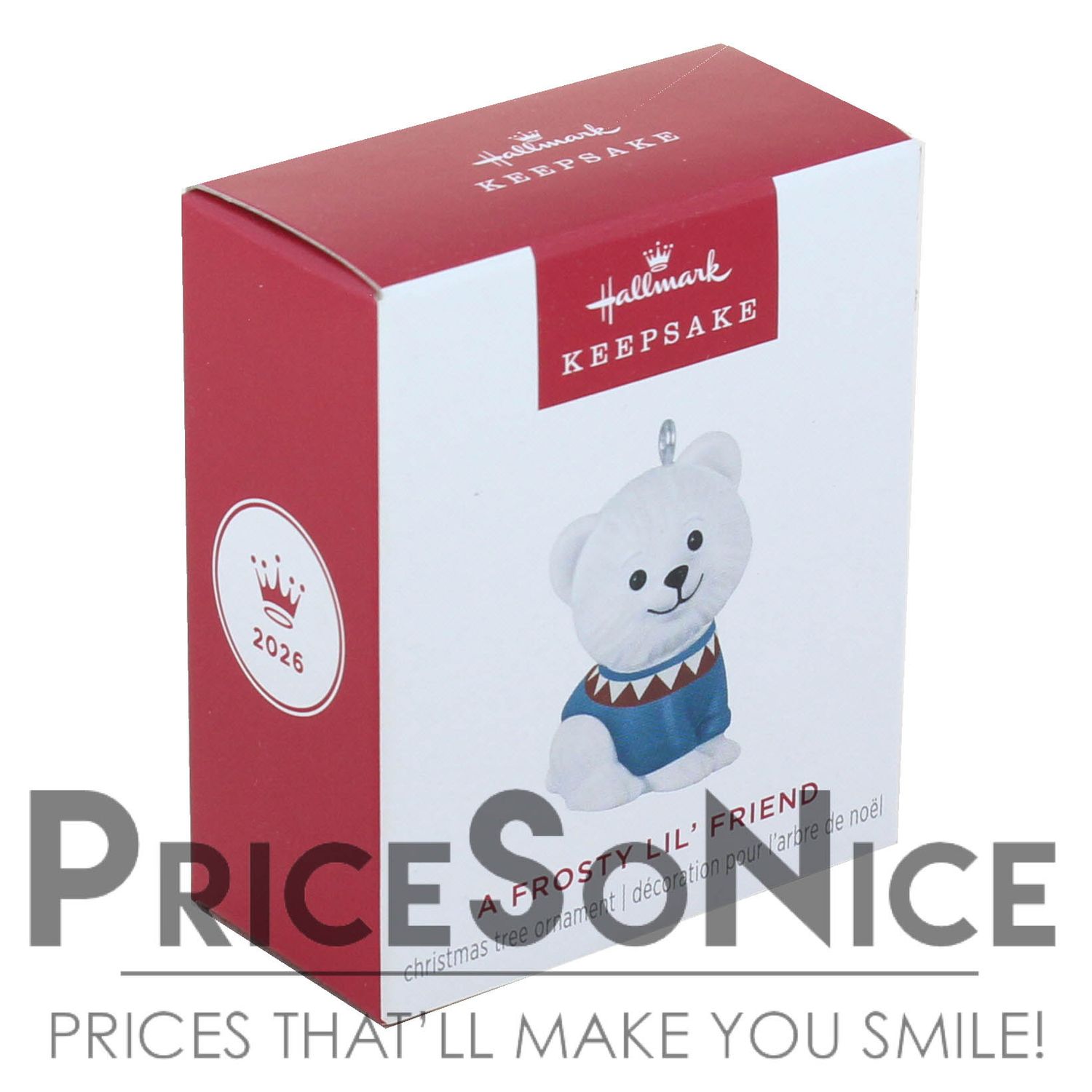Hallmark Keepsake 2026 Mini A Frosty Lil' Friend Ornament, 1"