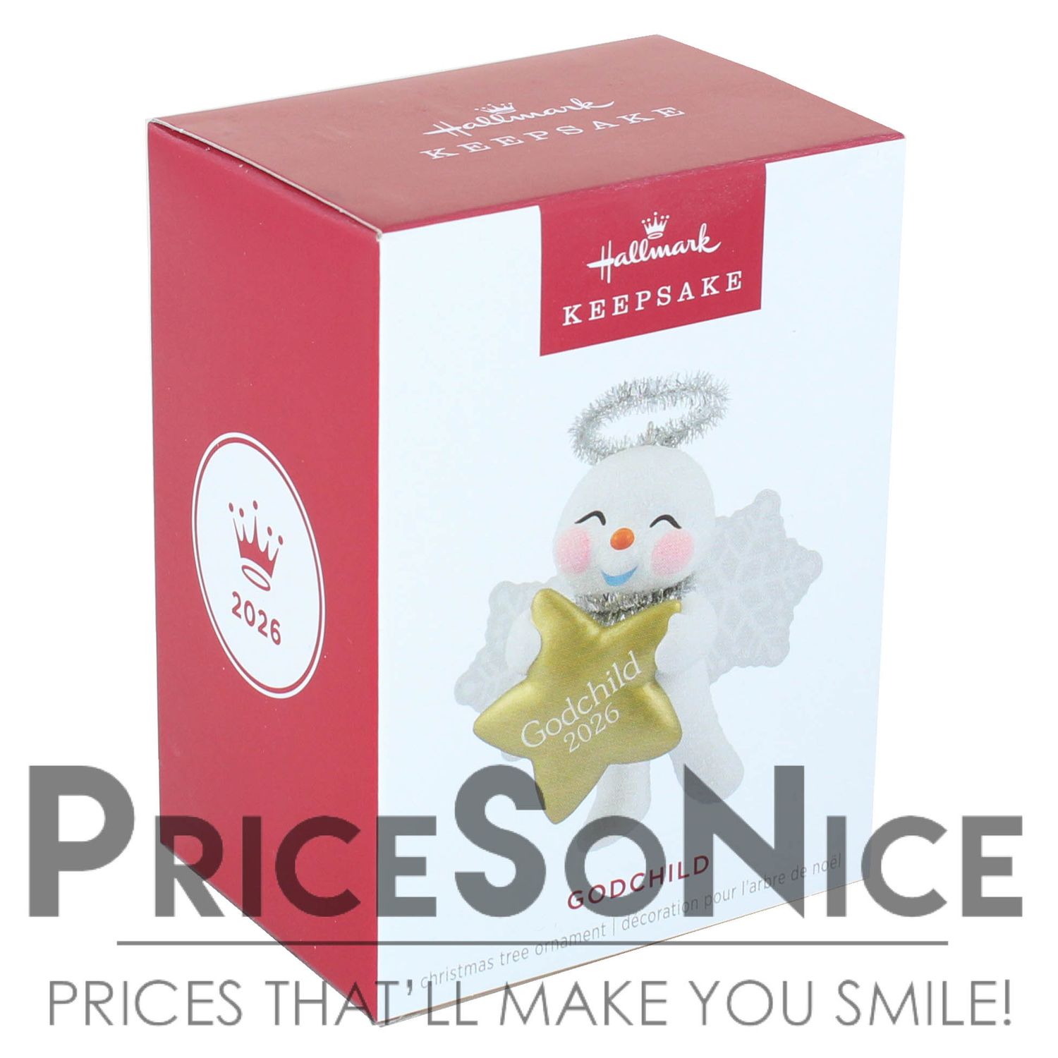 Hallmark Keepsake 2026 Godchild Snow Angel Ornament