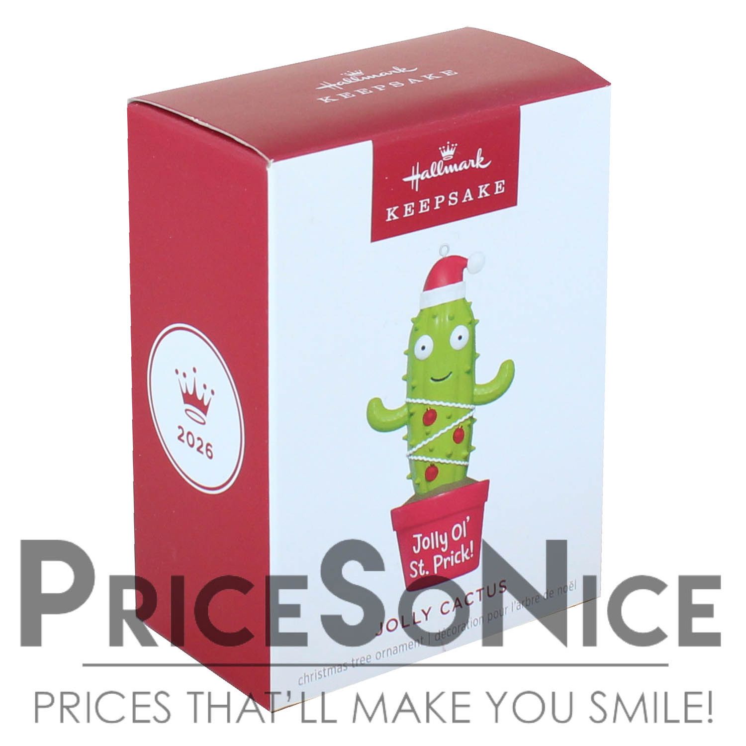 Hallmark Keepsake 2026 Jolly Cactus Ornament