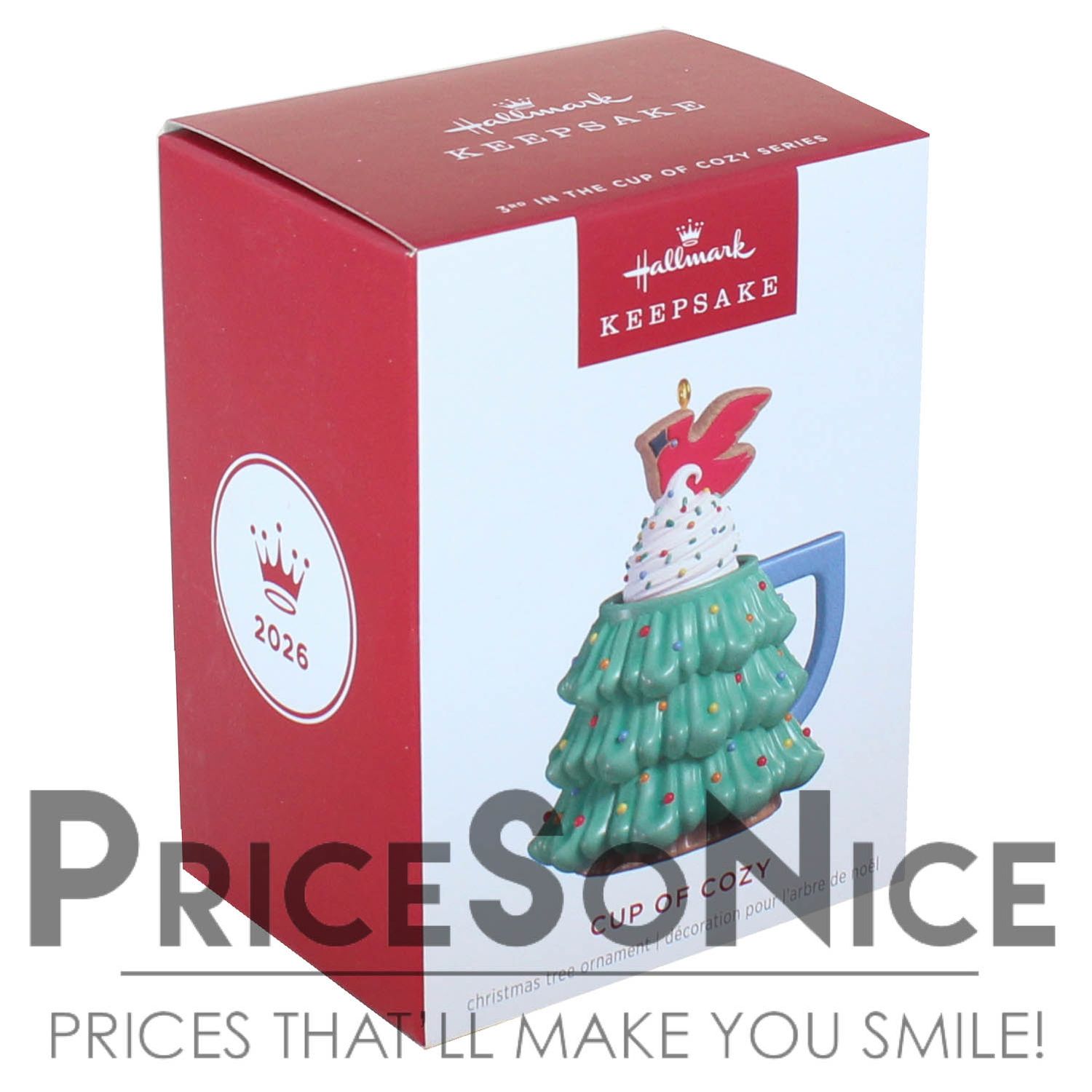 Hallmark Keepsake 2026 Cup of Cozy Porcelain Ornament (3rd in Series)