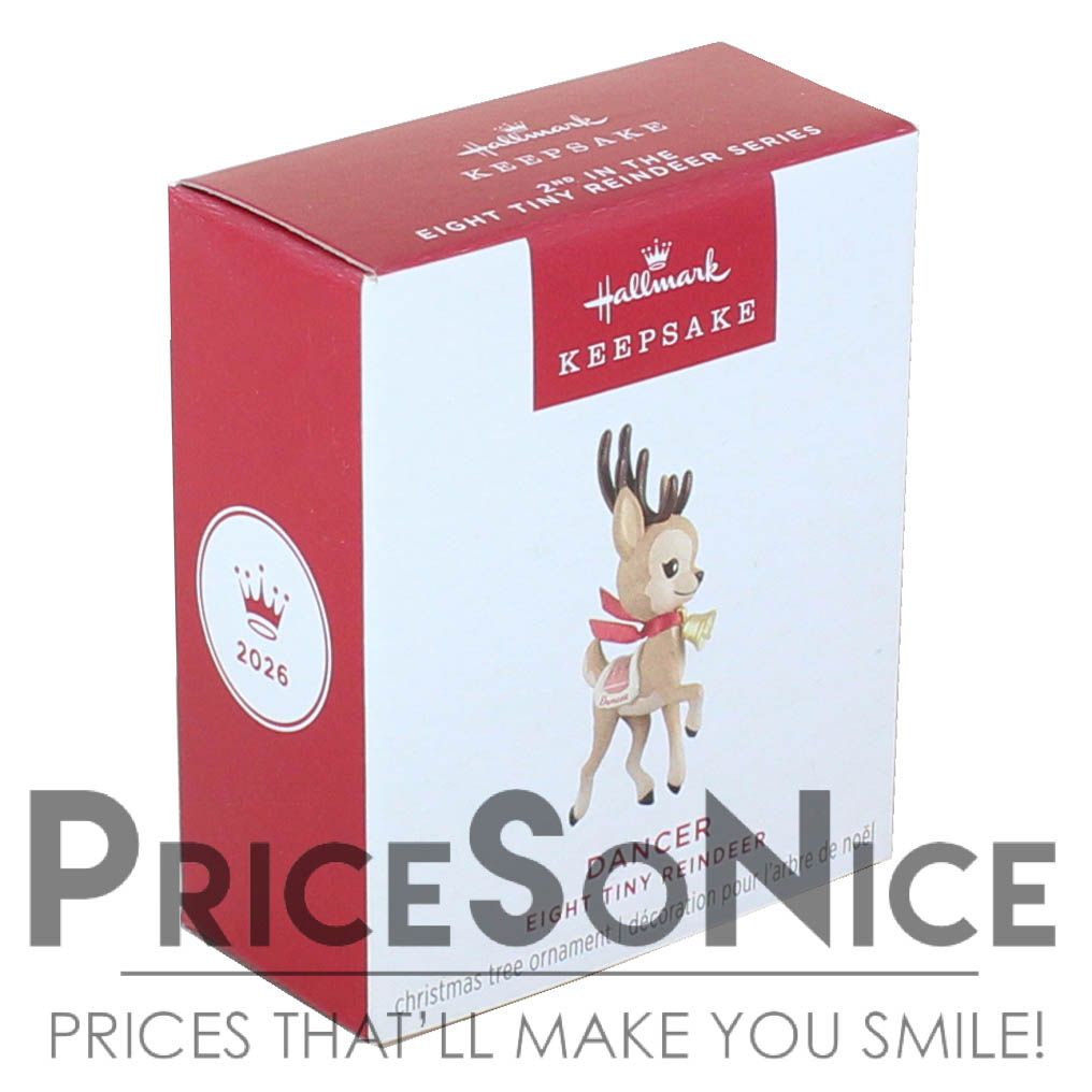 Hallmark Keepsake 2026 Eight Tiny Reindeer Dancer Ornament (2nd in Series)