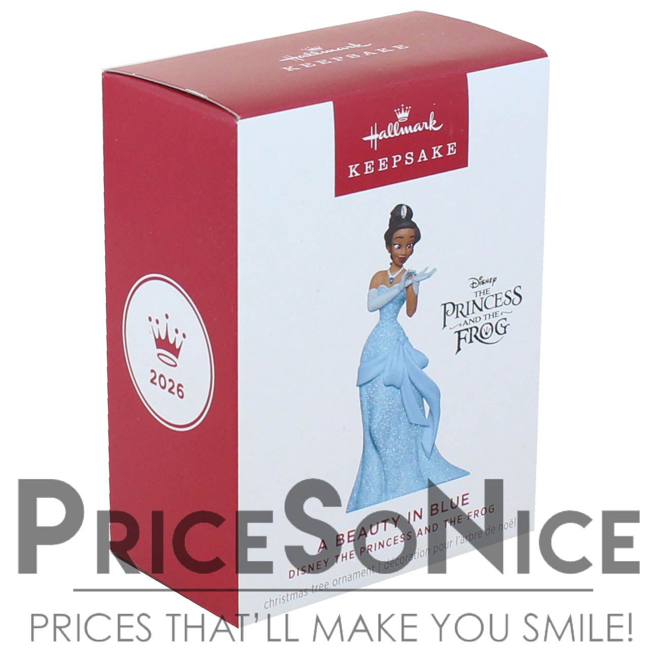 Hallmark Keepsake 2026 Disney Princess and the Frog A Beauty in Blue Ornament