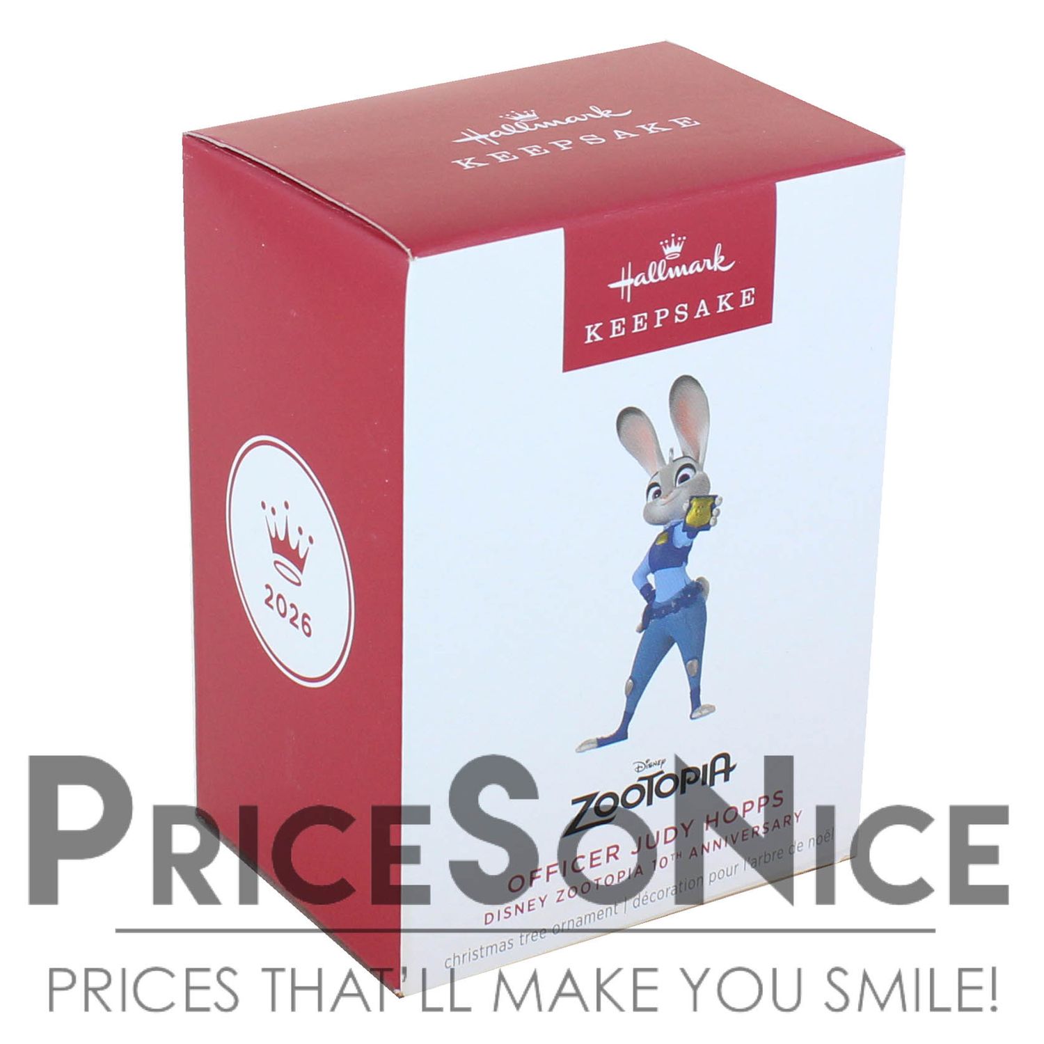 Hallmark Keepsake 2026 Zootopia 10th Anniversary Officer Judy Hopps Ornament