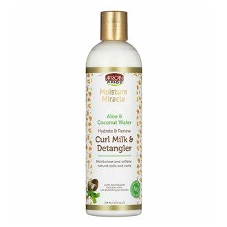 AFRICAN PRIDE Moisture Miracle Curl Milk & Detangler (6oz)