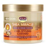 AFRICAN PRIDE Shea Miracle Curl Styling Custard (12oz)