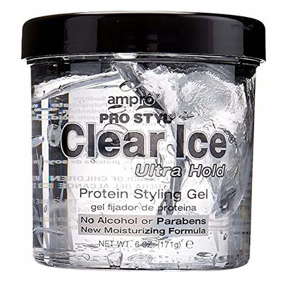 AMPRO Clear Ice - Protein Styling Gel [Ultra Hold] 6oz