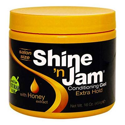 AMPRO Shine 'n Jam Conditioning Gel [Extra Hold] 16 oz