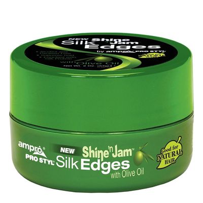 AMPRO Shine 'n Jam Silk Edges [Olive Oil] 2oz