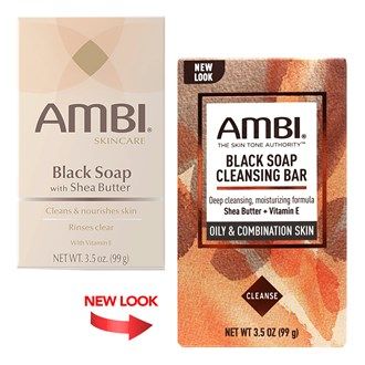 AMBI Black Soap Cleansing Bar (3.5oz