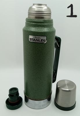 VTG Stanley Aladdin A-944DN Quart Vaccuum Thermos w/Stopper &amp; Cup