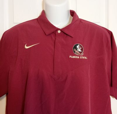 Florida State Seminoles Nike Dri Fit Embroidered Shirt XL