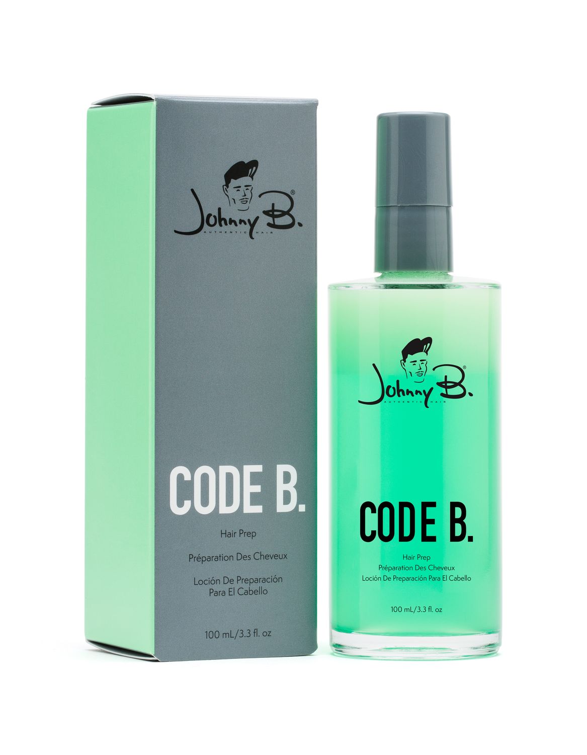 Code B. Hair Prep Spray