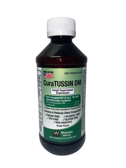 CuraTUSSIN DM 8 oz.
