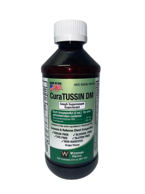 CuraTUSSIN DM 8 oz.