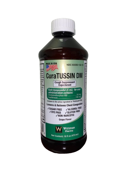 CuraTUSSIN DM 16 oz.