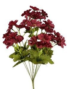 Daisy Bush x11 Burgundy