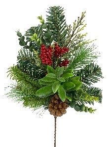 Berry Pinecone Pick