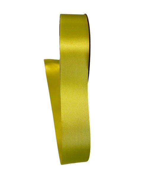 Daffodil Yell Flora Satin Ribbon 1 1/2&quot; wide by 100yds