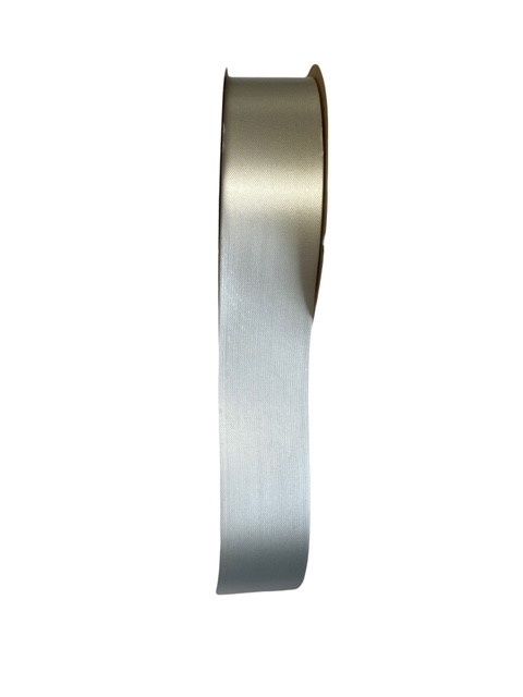 White Flora Satin Ribbon 1 1/2&quot; wide by 100 yds