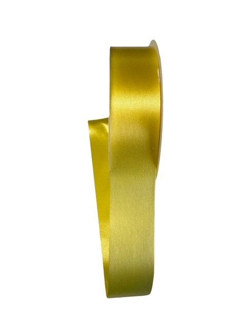 Yellow Flora Satin Ribbon 1 1/2&quot; by 100yds