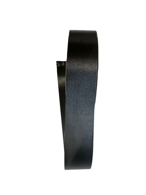 Black Flora Satin Ribbon 1 1/2&quot; wide by 100yds
