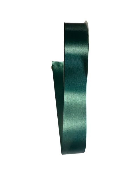 Hunter Green Flora Satin Ribbon 1 1/2&quot; wide by 100 yds