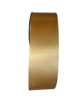 Satin Acetate Ribbon 2 1/2" by 50 Yds Old Gold