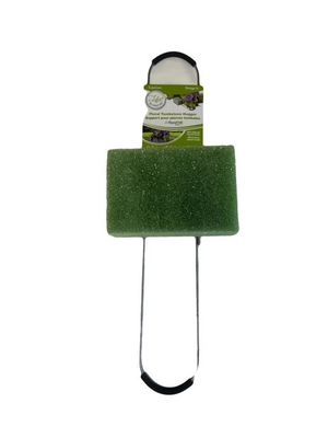 Tombstone Hugger 17.3 x9.3 w Green Styrofoam