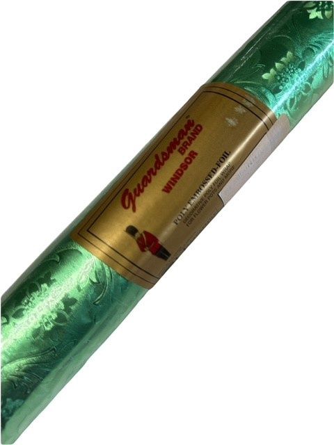 Poly Foil Paper in Nile Green