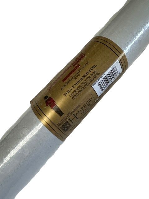 Poly Foil Paper in White