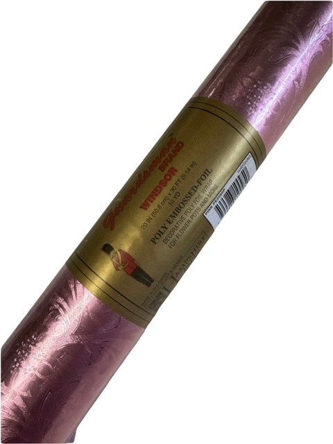 Poly Foil Paper in Pink