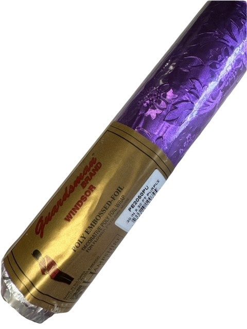 Poly Foil Paper in Purple