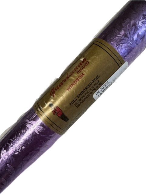 Poly Foil Paper in Lavender