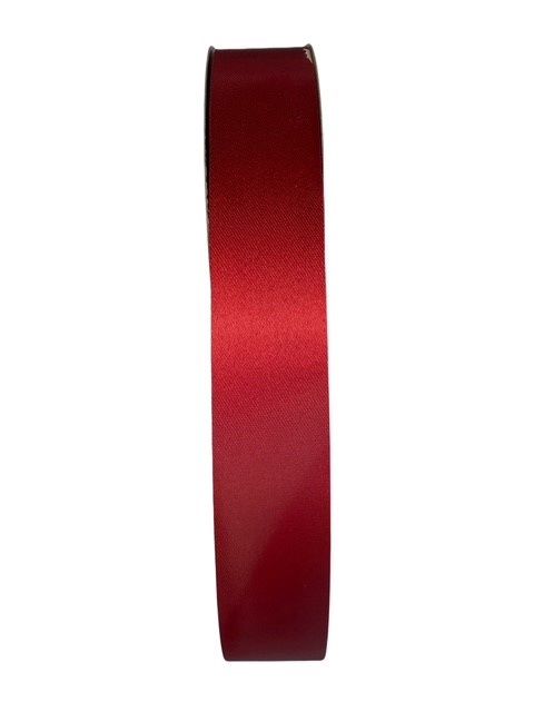 Satin Acetate #9 100yds Red